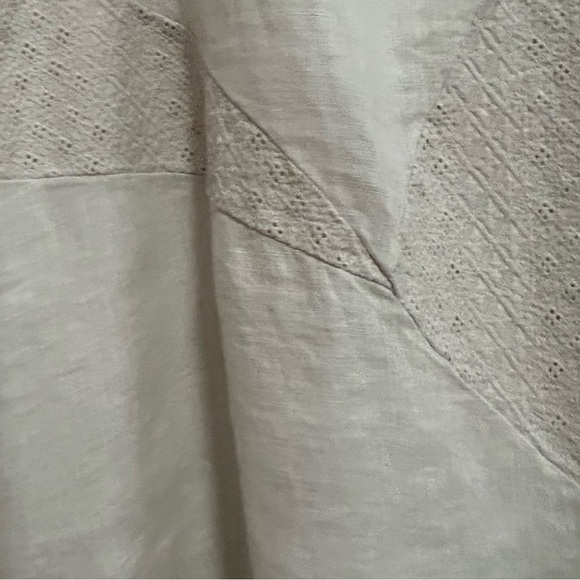 M for Bolide Linen Dress with Crochet Detail - Picture 7 of 12